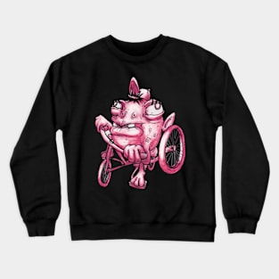 Monster Bike for Life 2 Crewneck Sweatshirt